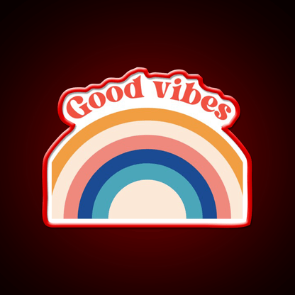 Good Vibes Cafe Led Neon Sign Espresso Bar Art For Coffee Shop Rgb Color - Shineneon