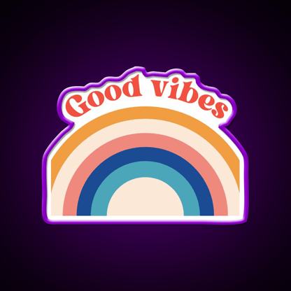 Good Vibes Cafe Led Neon Sign Espresso Bar Art For Coffee Shop Rgb Color - Shineneon