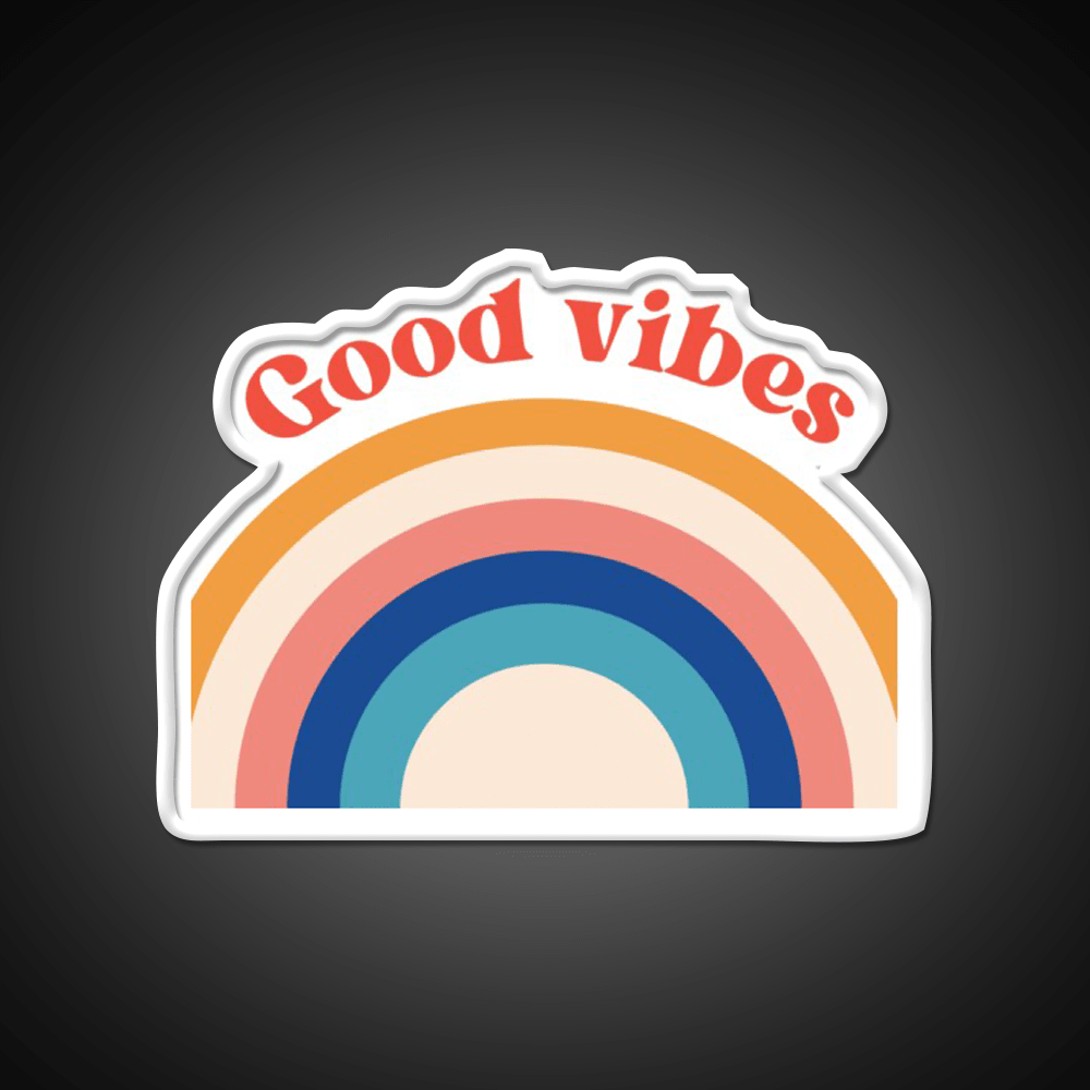 Good Vibes Cafe Led Neon Sign Espresso Bar Art For Coffee Shop Rgb Color - Shineneon