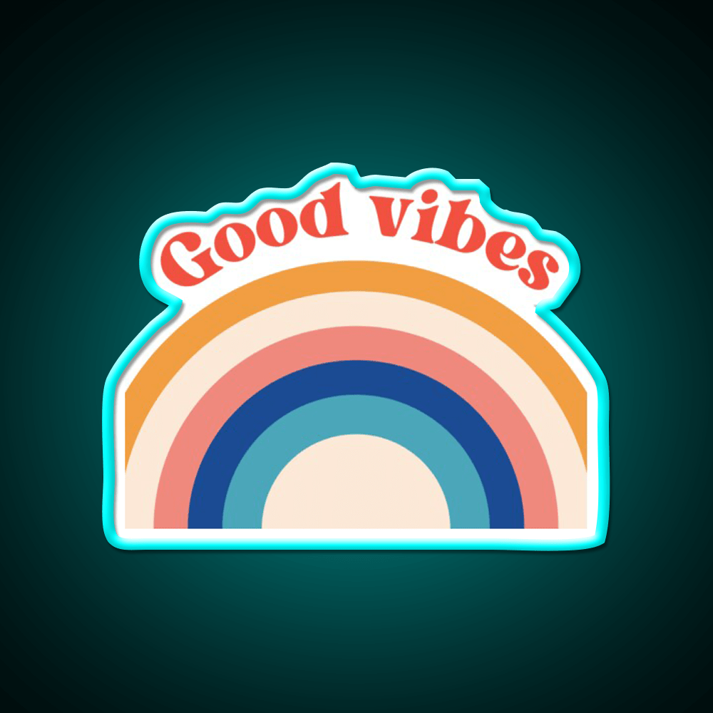 Good Vibes Cafe Led Neon Sign Espresso Bar Art For Coffee Shop Rgb Color - Shineneon