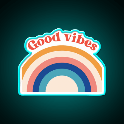 Good Vibes Cafe Led Neon Sign Espresso Bar Art For Coffee Shop Rgb Color - Shineneon