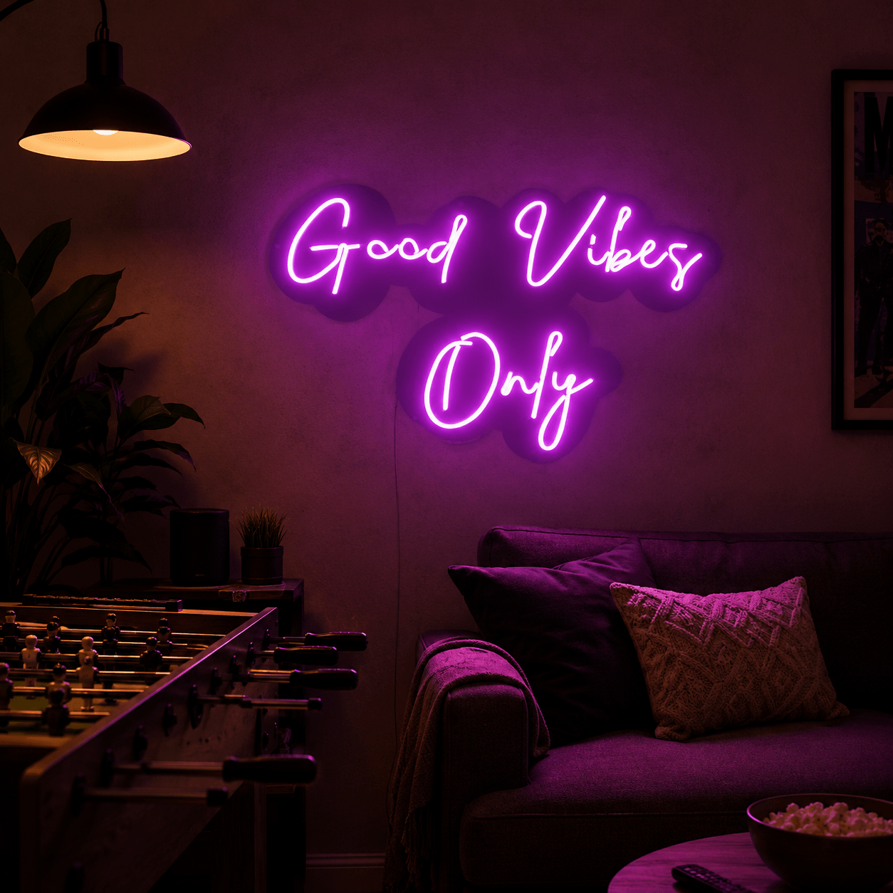 Good Vibes Classic Wall Light LED Neon Sign - Shineneon