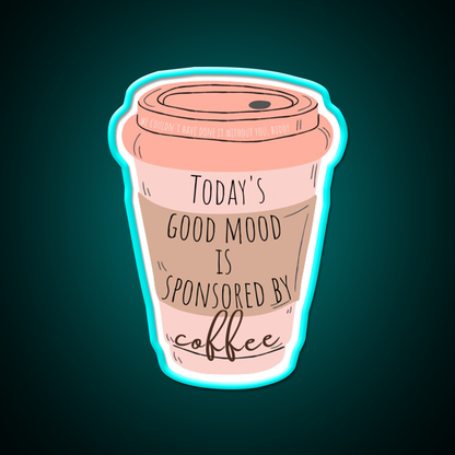 Good Vibes Coffee Cafe Led Neon Sign Espresso Bar Art Rgb Color