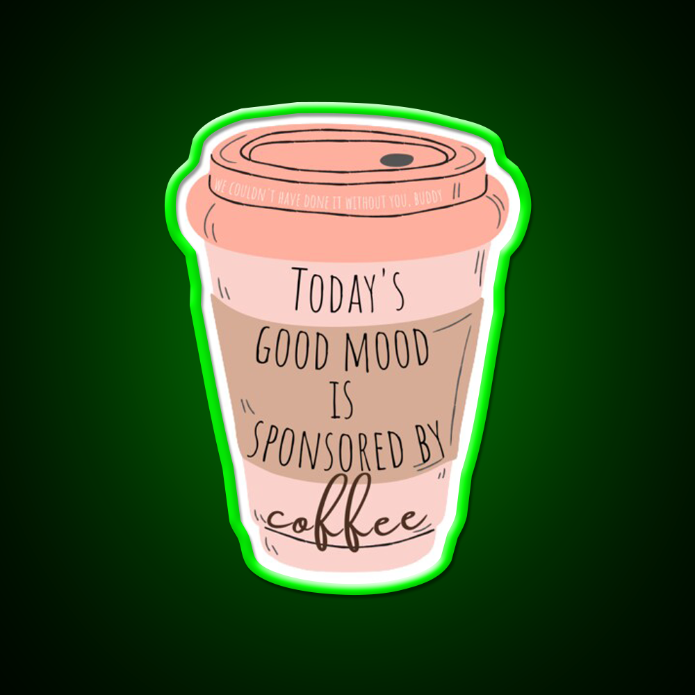 Good Vibes Coffee Cafe Led Neon Sign Espresso Bar Art Rgb Color