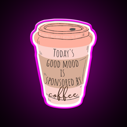 Good Vibes Coffee Cafe Led Neon Sign Espresso Bar Art Rgb Color