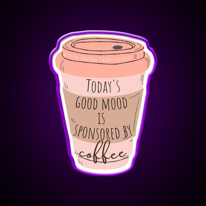 Good Vibes Coffee Cafe Led Neon Sign Espresso Bar Art Rgb Color