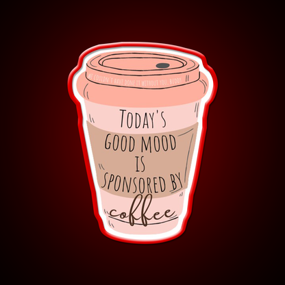 Good Vibes Coffee Cafe Led Neon Sign Espresso Bar Art Rgb Color