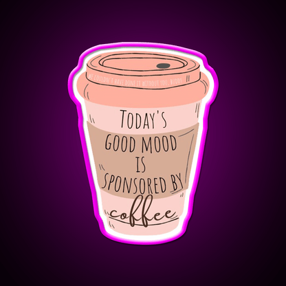 Good Vibes Coffee Cafe Led Neon Sign Espresso Bar Art Rgb Color - Shineneon