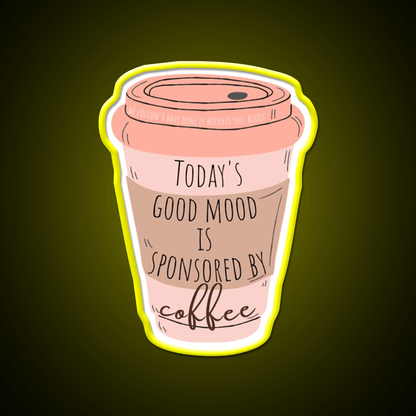 Good Vibes Coffee Cafe Led Neon Sign Espresso Bar Art Rgb Color - Shineneon