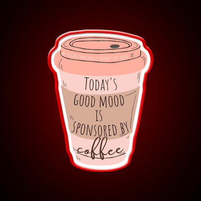 Good Vibes Coffee Cafe Led Neon Sign Espresso Bar Art Rgb Color - Shineneon