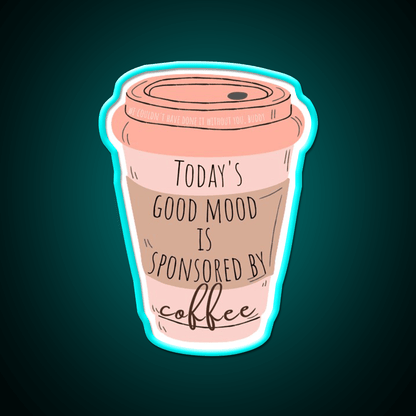 Good Vibes Coffee Cafe Led Neon Sign Espresso Bar Art Rgb Color - Shineneon