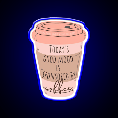 Good Vibes Coffee Cafe Led Neon Sign Espresso Bar Art Rgb Color - Shineneon