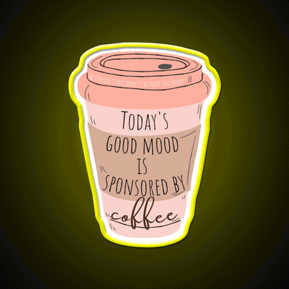 Good Vibes Coffee Cafe Led Neon Sign Espresso Bar Art Rgb Color