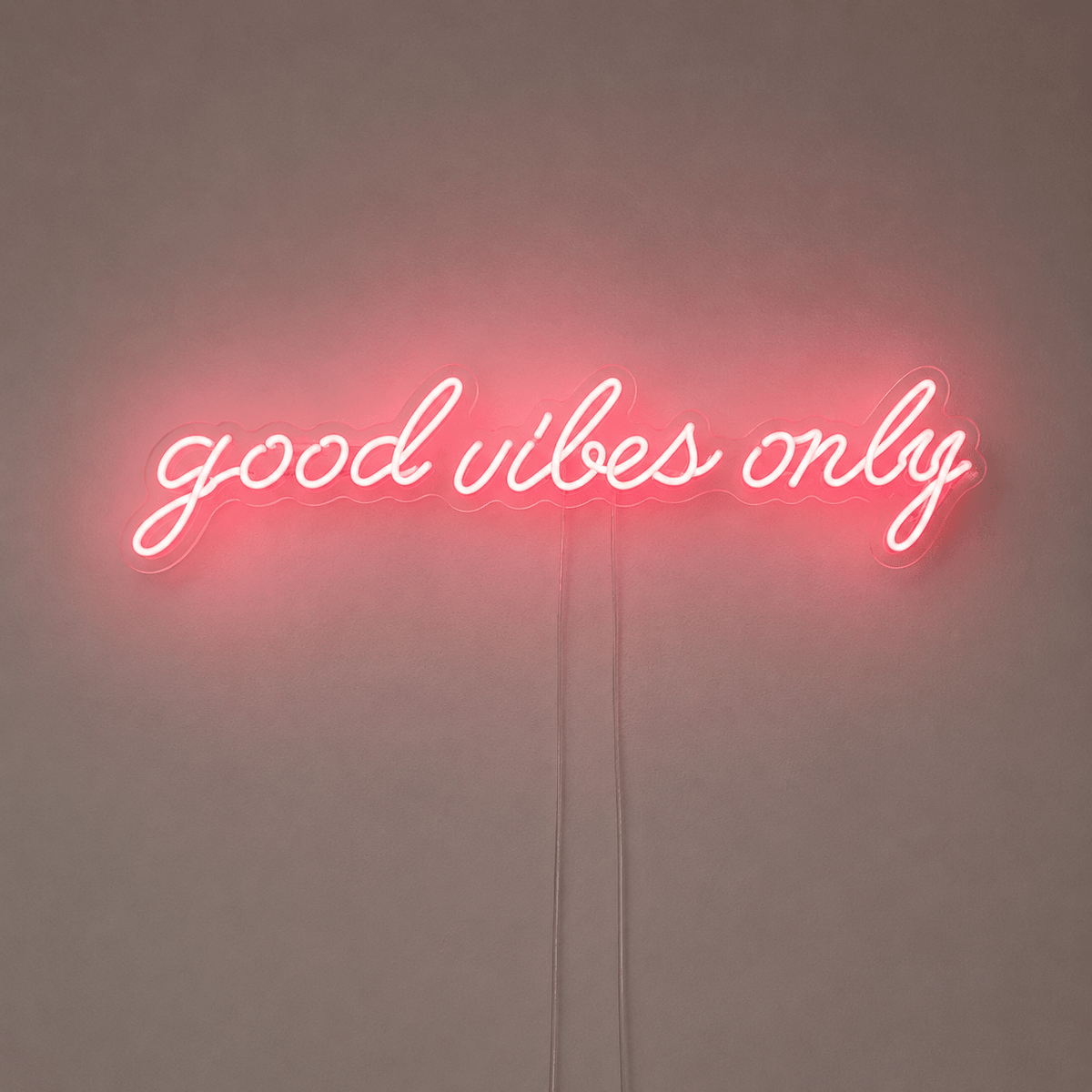 Good Vibes Cursive Room Decor LED Neon Sign - Shineneon