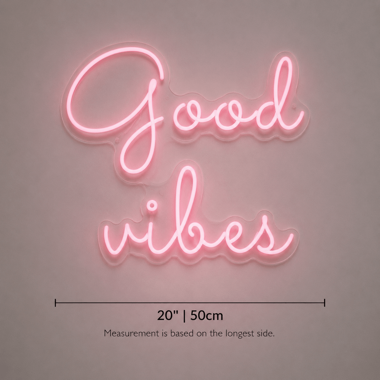 Good Vibes Home Decor Sign LED Neon Sign - Shineneon
