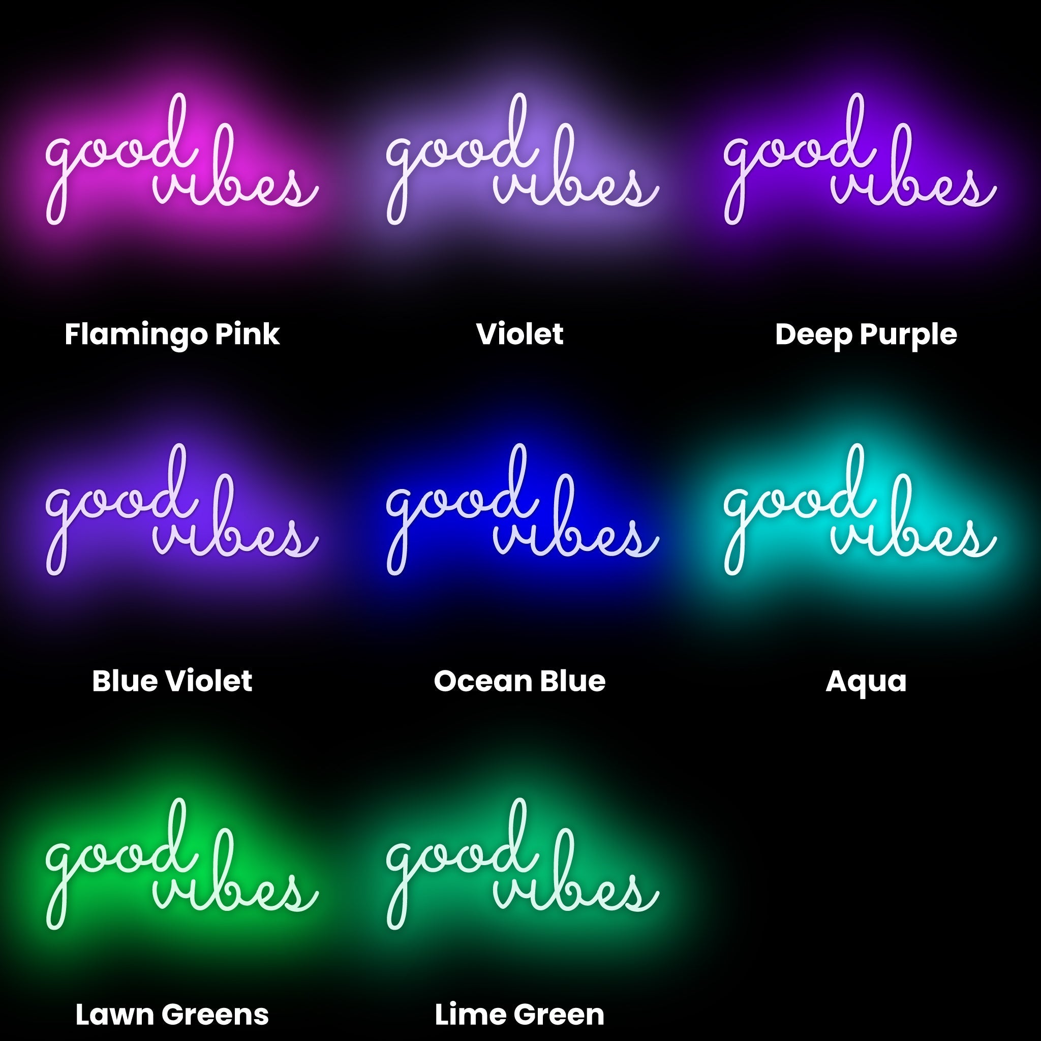 Good Vibes Led Neon Sign | Shineneon