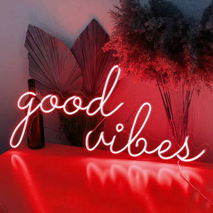 Good Vibes Led Neon Sign | Shineneon