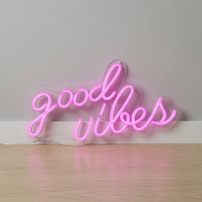 Good Vibes LED Neon Sign Home Decor - 01 Original Product Image