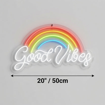 Good Vibes LED Neon Sign Home Wall Art - Shineneon