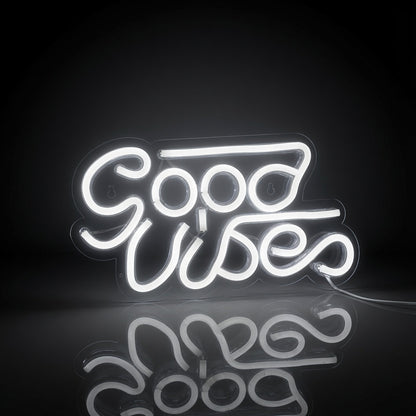Good Vibes LED Neon Sign Wall Neon Sign - 01 Original Product Image