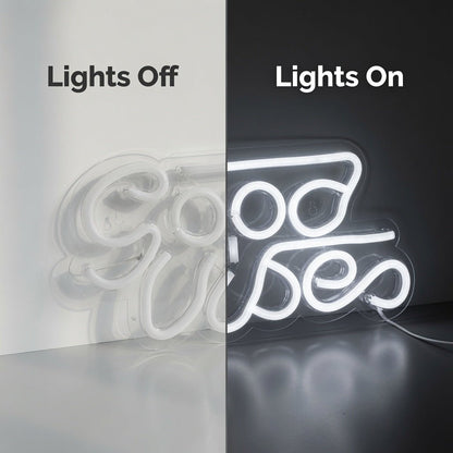 Good Vibes LED Neon Sign Wall Neon Sign - Shineneon
