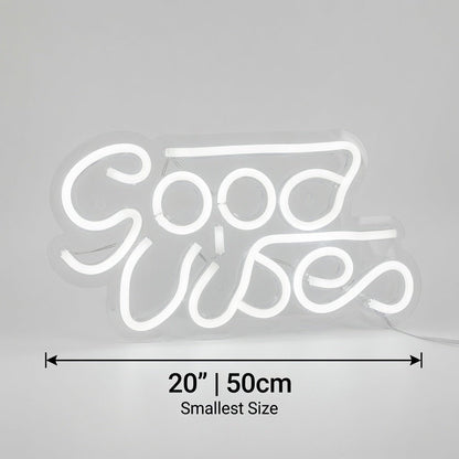 Good Vibes LED Neon Sign Wall Neon Sign - Shineneon