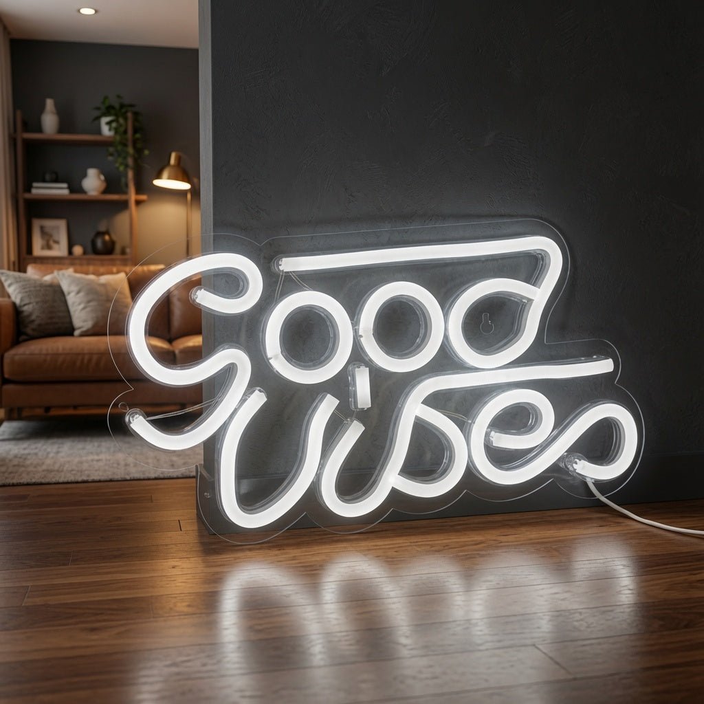 Good Vibes LED Neon Sign Wall Neon Sign - Shineneon