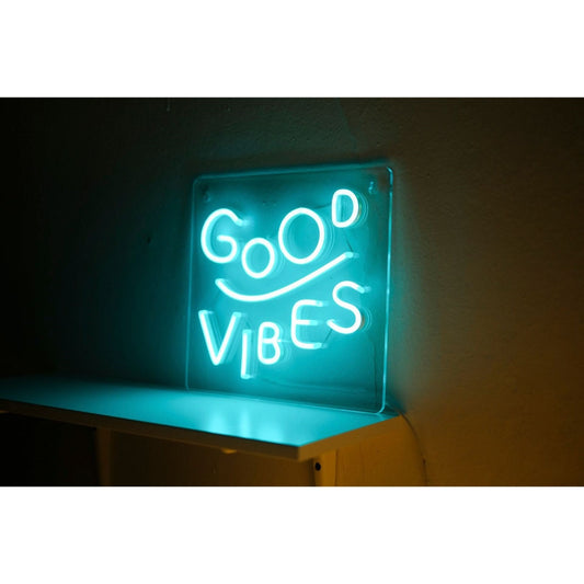 Good Vibes Led Sign Business Neon Signs Wall Art Decor