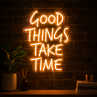 Good Vibes Lettering Decor Sign LED Neon Sign - 02 High-Converting Product Image