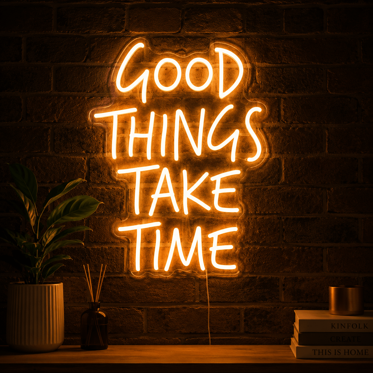 Good Vibes Lettering Decor Sign LED Neon Sign - Shineneon