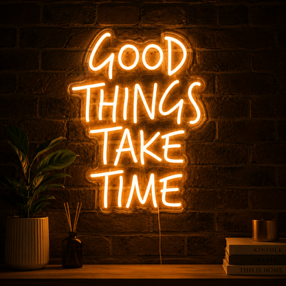 Good Vibes Lettering Decor Sign LED Neon Sign - Shineneon