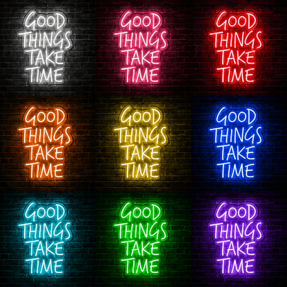 Good Vibes Lettering Decor Sign LED Neon Sign - Shineneon