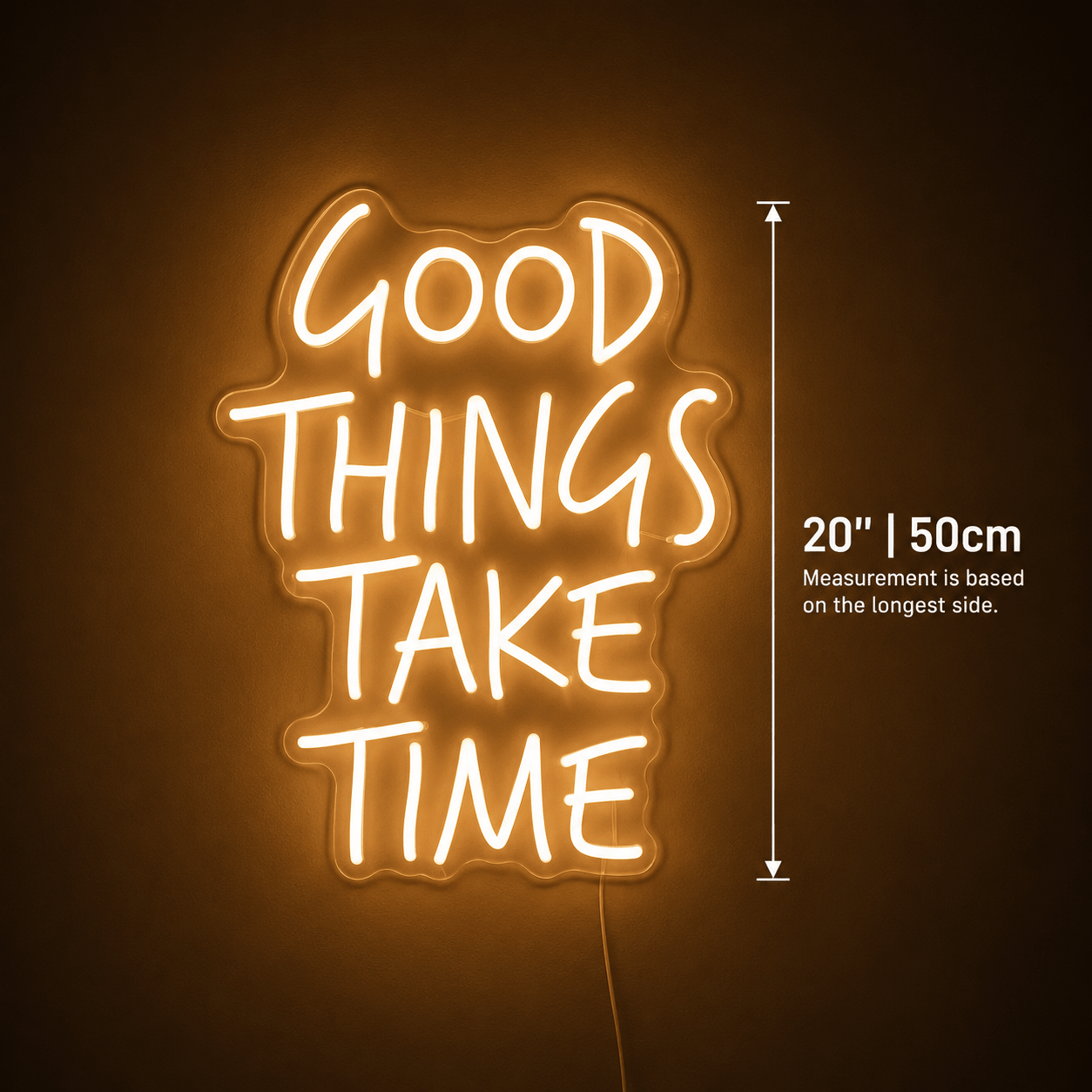 Good Vibes Lettering Decor Sign LED Neon Sign - Shineneon