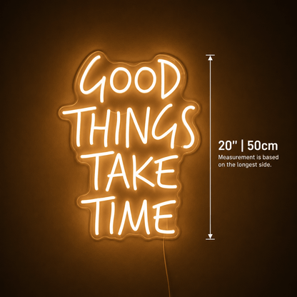 Good Vibes Lettering Decor Sign LED Neon Sign - Shineneon