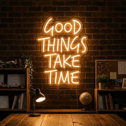 Good Vibes Lettering Decor Sign LED Neon Sign - Shineneon
