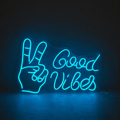 Good Vibes Modern LED Neon Sign - Shineneon