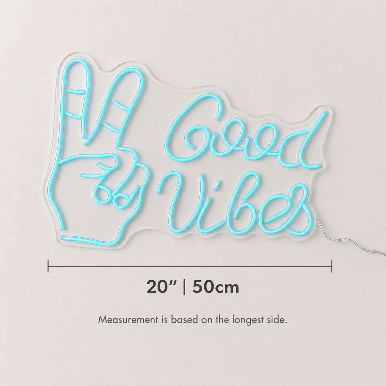 Good Vibes Modern LED Neon Sign - Shineneon