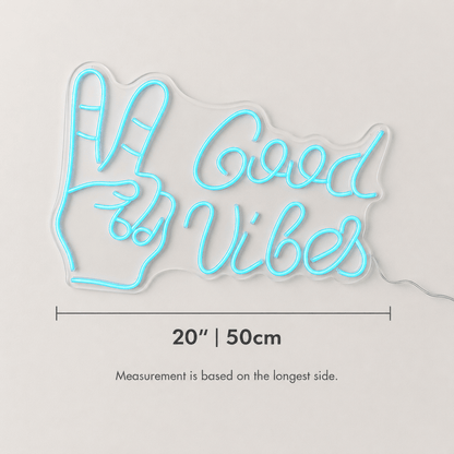 Good Vibes Modern LED Neon Sign - Shineneon