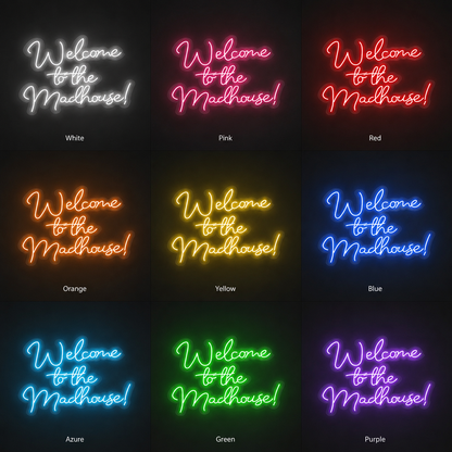 Good Vibes Mounted Decor Sign LED Neon Sign - 05 Color Grid