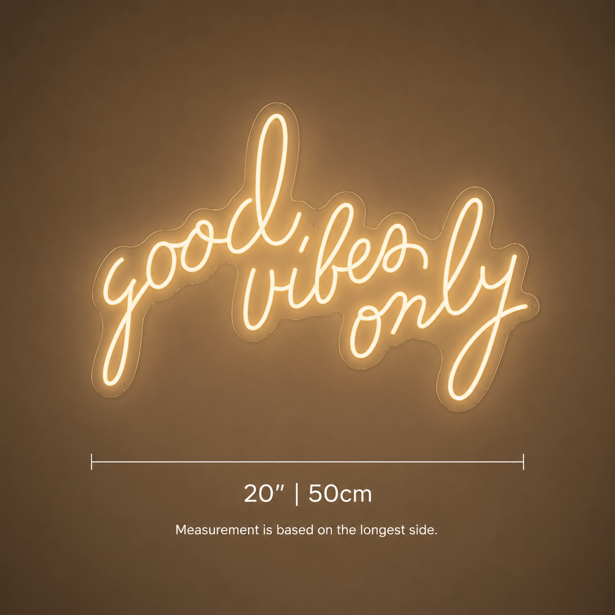 Good Vibes Only Aesthetic Room Decor LED Neon Sign - Shineneon
