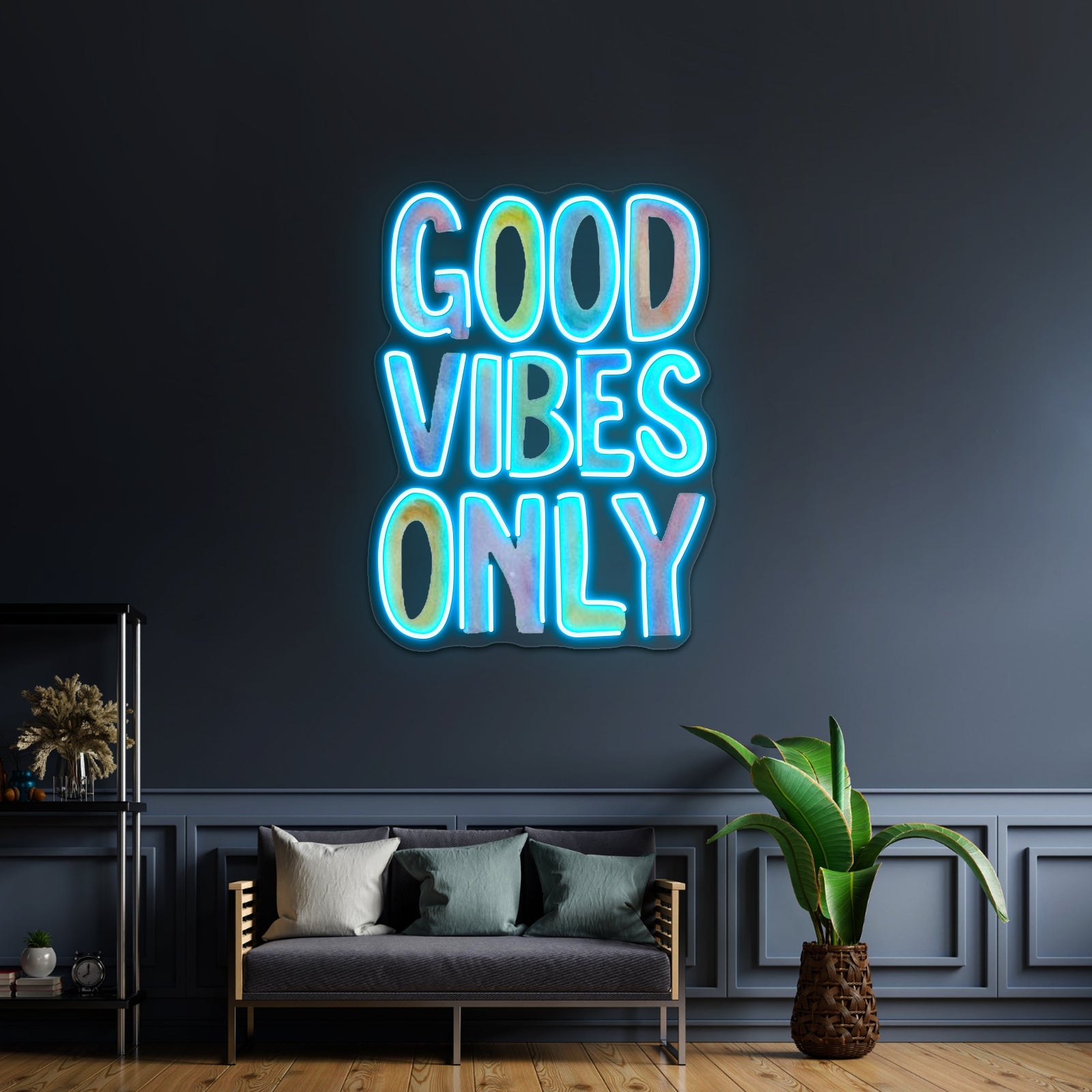 Good Vibes Only Artwork Large Neon Signs - Shineneon