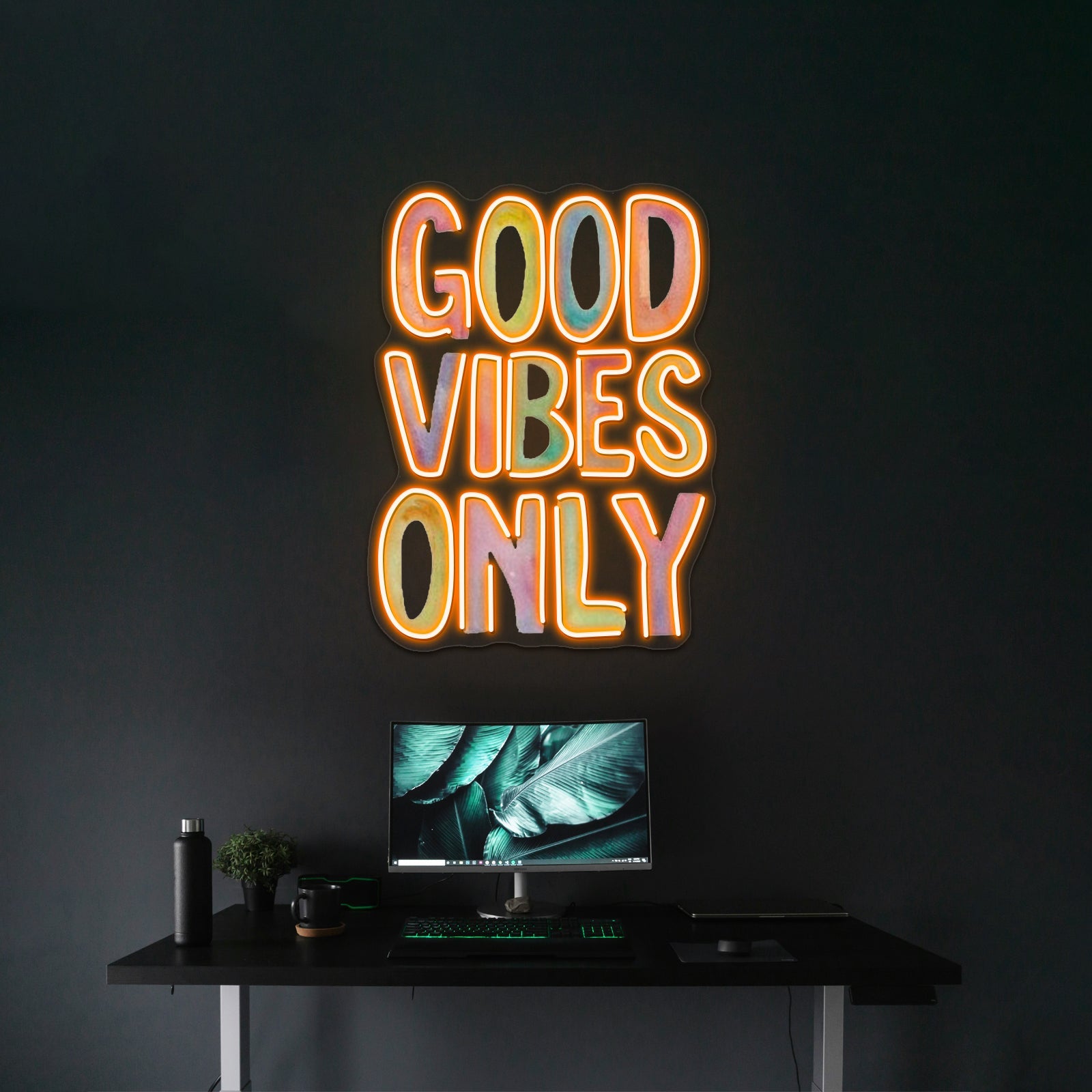 Good Vibes Only Artwork Large Neon Signs - Shineneon