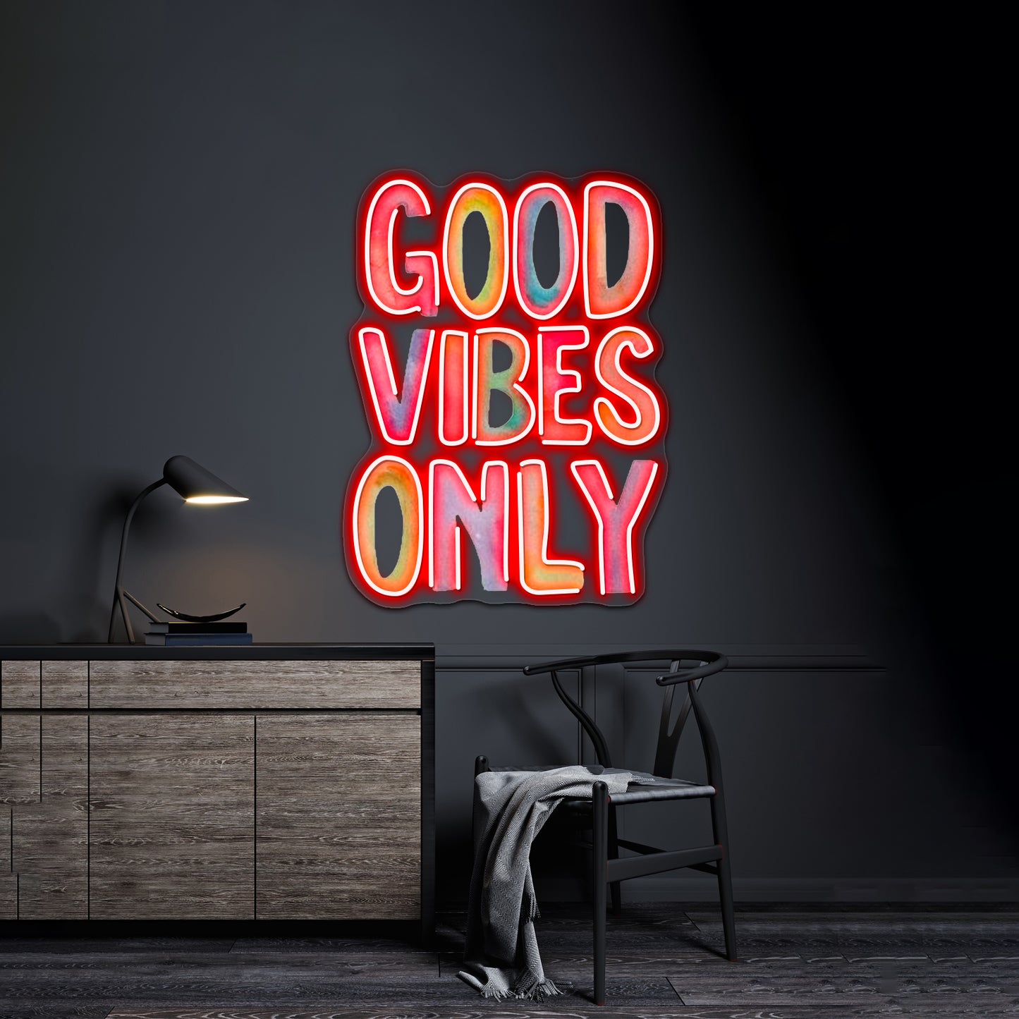 Good Vibes Only Artwork Large Neon Signs