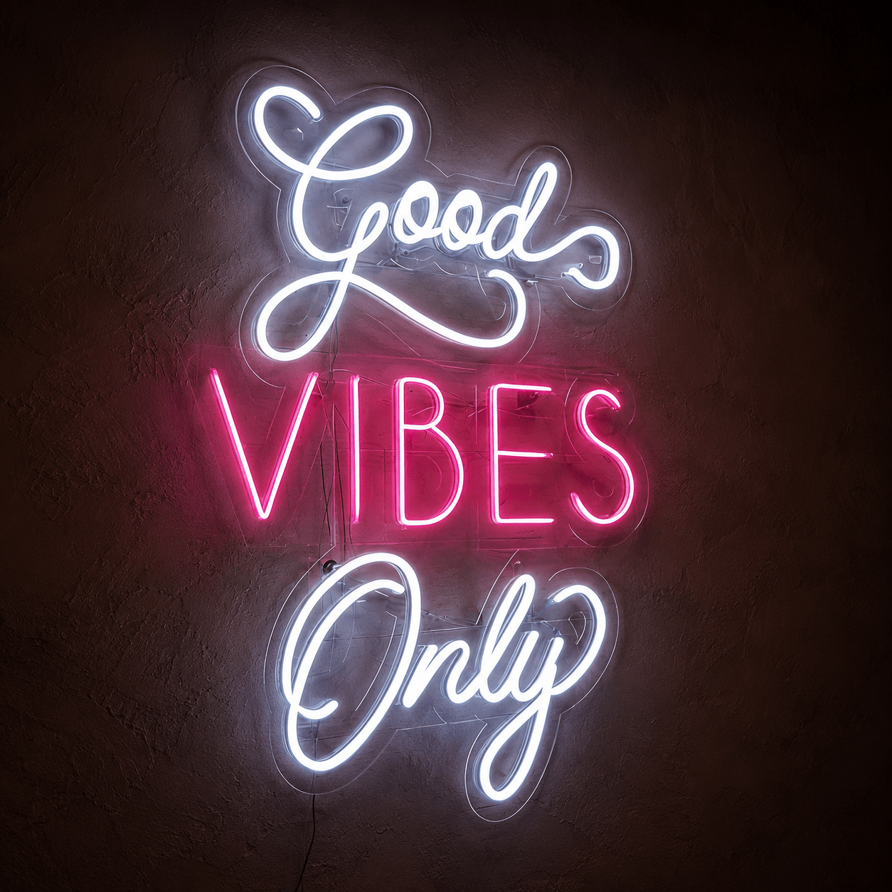 Good Vibes Only Bedroom LED Neon Sign - Shineneon