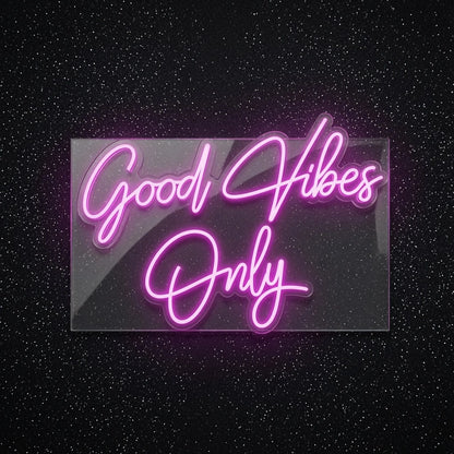 Good Vibes Only Business Wall Decor LED Neon Sign - 01 Original Product Image