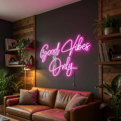 Good Vibes Only Business Wall Decor LED Neon Sign Wall Neon Sign - Shineneon
