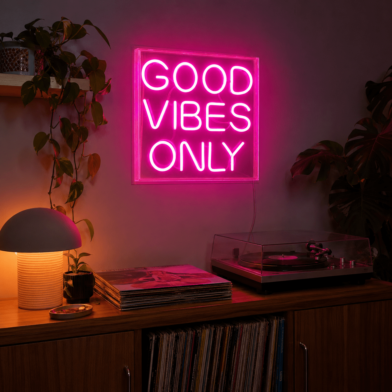 Good Vibes Only Classic LED Neon Sign - Shineneon