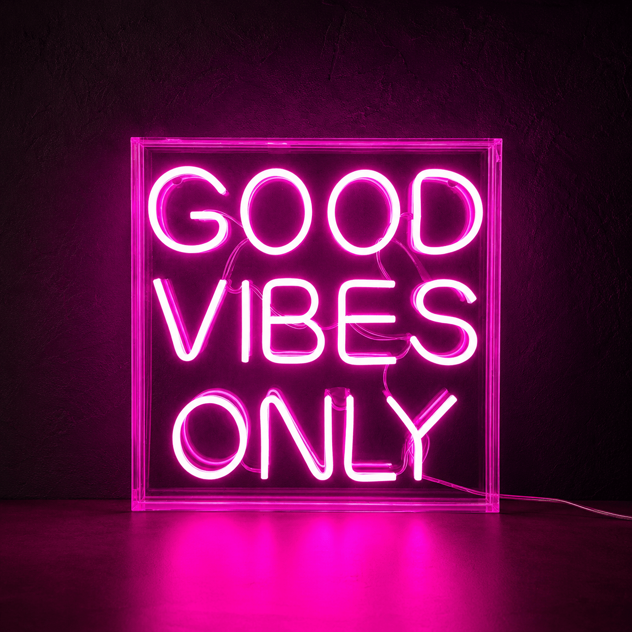 Good Vibes Only Classic LED Neon Sign - Shineneon