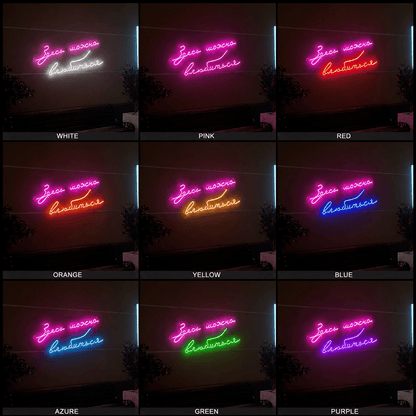 Good Vibes Only Cursive Home Decor LED Neon Sign - Shineneon