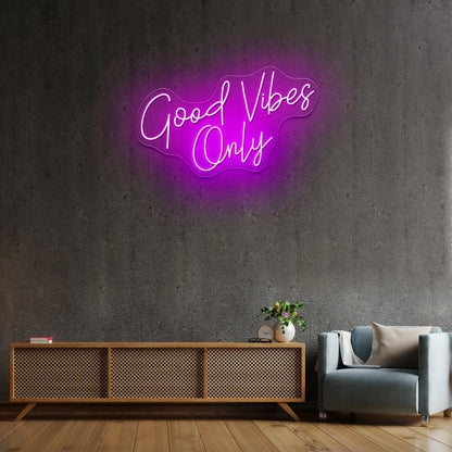 Good Vibes Only Custom Neon Letters - Shineneon